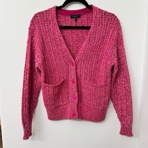 Rag & Bone Pink V-Neck Sweater Size XXS
